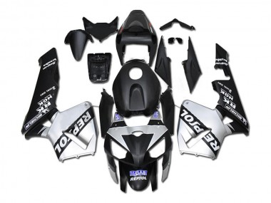Carena Moto Honda CBR600RR 2005-2006 - Nero Argento Repsol Fabbrica