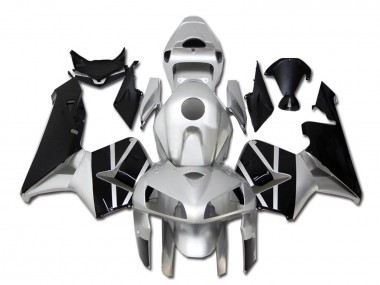 Carena Moto Honda CBR600RR 2005-2006 - Argento Nero Fabbrica