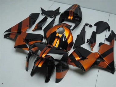 Kit Carena Moto ABS Honda CBR600RR 2005-2006 - Arancia Nero Fabbrica