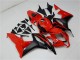 Kit Carena Moto ABS Honda CBR600RR 2007-2008 - Rosso Nero Opaco