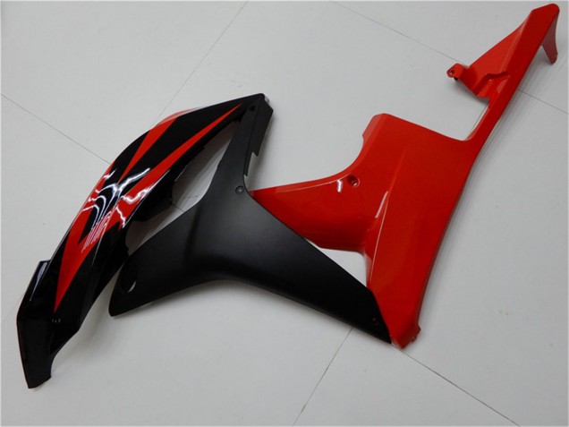 Kit Carena Moto ABS Honda CBR600RR 2007-2008 - Rosso Nero Opaco