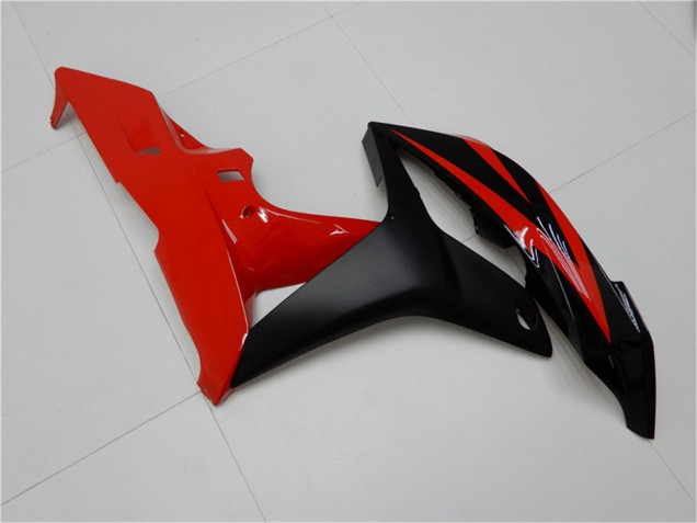 Kit Carena Moto ABS Honda CBR600RR 2007-2008 - Rosso Nero Opaco