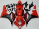 Kit Carena Moto ABS Honda CBR600RR 2007-2008 - Rosso Nero Opaco