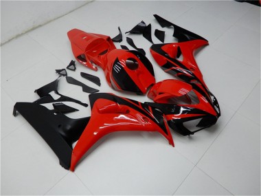 Kit Carena Moto Completo Honda CBR1000RR 2006-2007 - Rosso Nero Lucido Fabbrica