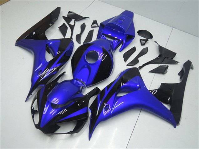 Kit Carena Moto Honda CBR1000RR 2006-2007 - Blu Nero Lucido