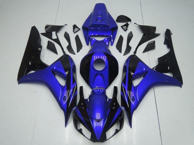 Kit Carena Moto Honda CBR1000RR 2006-2007 - Blu Nero Lucido