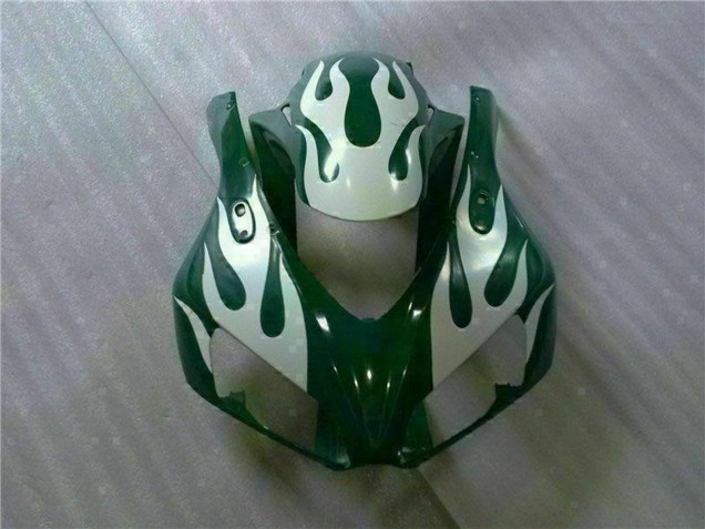 Carena Moto Honda CBR1000RR 2006-2007 - Bianco Verde Fiamma