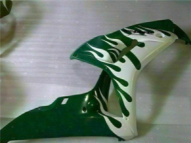 Carena Moto Honda CBR1000RR 2006-2007 - Bianco Verde Fiamma