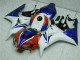 Kit Carena Moto Honda CBR1000RR 2006-2007 - Bianco Rosso Blu HRC