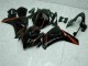Carena Moto Honda CBR1000RR 2008-2011 - Nero Lucido Rosso