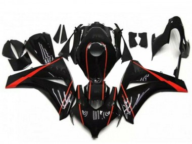 Carena Moto Honda CBR1000RR 2008-2011 - Nero Lucido Rosso Fabbrica