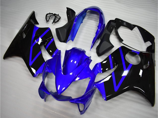 Kit Carena Moto Honda CBR600 F4i 2004-2007 - Blu Nero Lucido