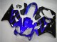 Kit Carena Moto Honda CBR600 F4i 2004-2007 - Blu Nero Lucido