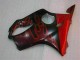 Carena Moto Honda CBR600 F4i 2004-2007 - Nero Lucido Rosso Fiamma