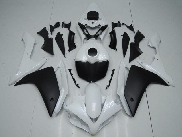 Carena Moto Yamaha YZF R1 2007-2008 - Bianco Nero Opaco
