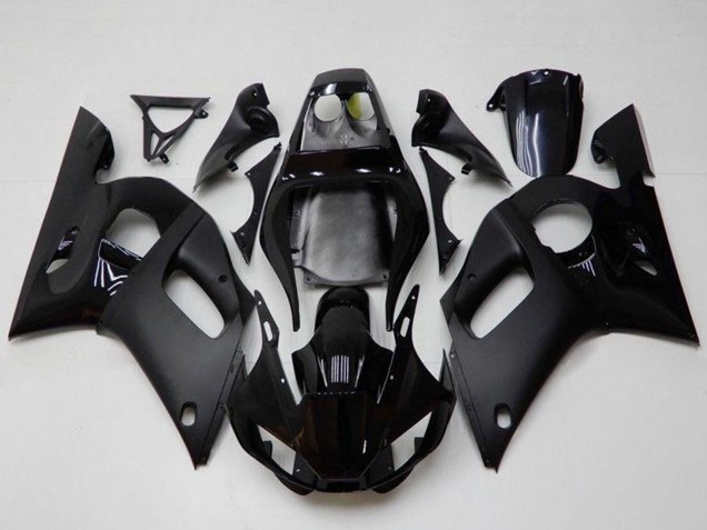 Carena Moto Yamaha YZF R6 1998-2002 - Nero Lucido Nero Opaco
