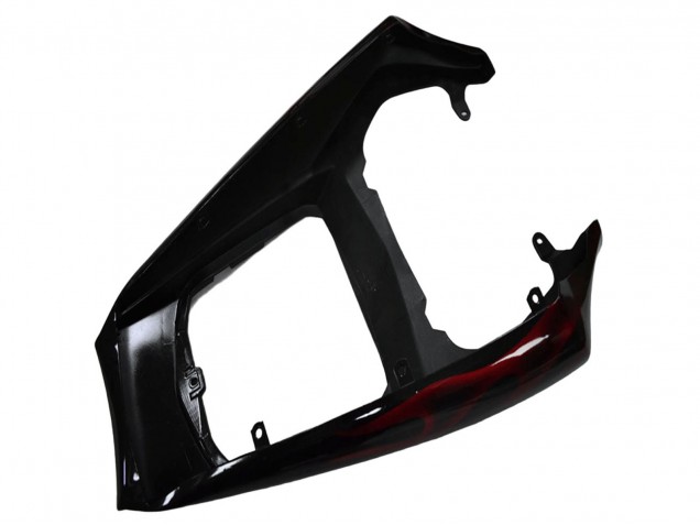 Carena Moto Yamaha YZF R6 2003-2004 - Nero Lucido Rosso Fiamma