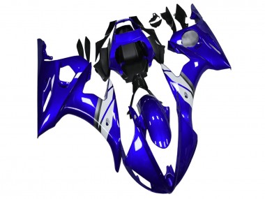 Carena Moto Yamaha YZF R6 2003-2004 - Blu Bianco Fabbrica