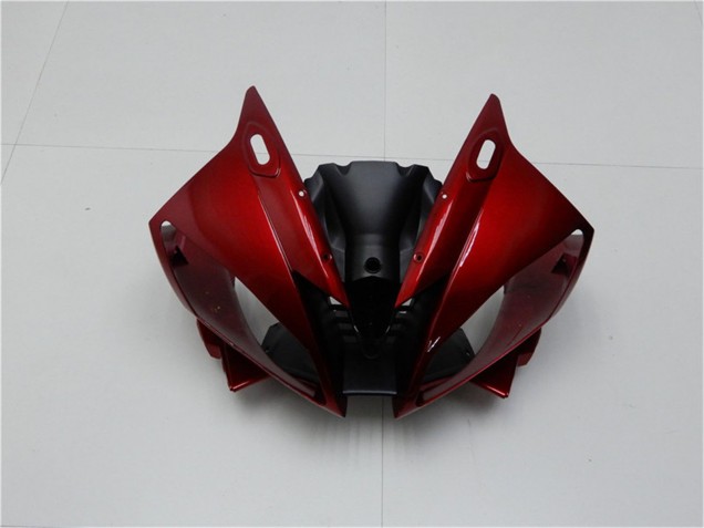 Kit Carena Moto Yamaha YZF R6 2006-2007 - Rosso Nero Opaco