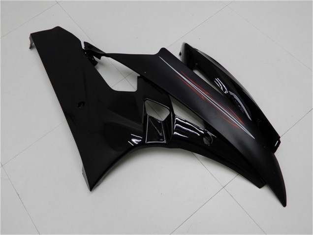 Kit Carena Moto Yamaha YZF R6 2006-2007 - Nero Lucido Nero Opaco