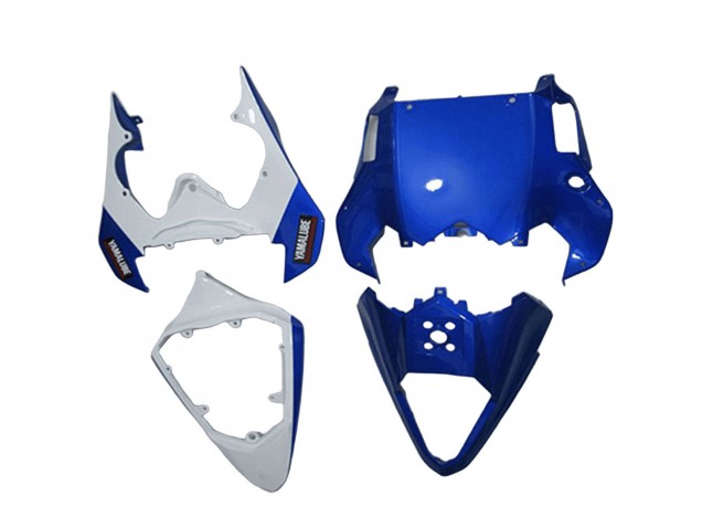 Carena Moto Yamaha YZF R6 2008-2016 - Bianco Blu Nero Opaco Yamalube