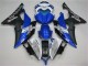 Carena Moto Yamaha YZF R6 2008-2016 - Bianco Blu Nero Opaco Yamalube