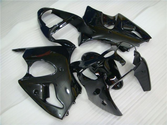 Carena Moto Kawasaki ZX6R 2000-2002 - Nero Lucido
