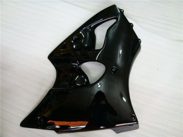 Carena Moto Kawasaki ZX6R 2000-2002 - Nero Lucido