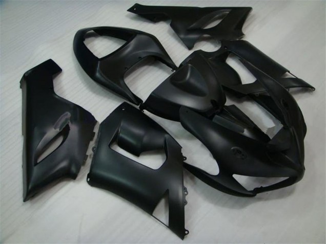 Carena Moto Kawasaki ZX6R 2005-2006 - Nero Opaco
