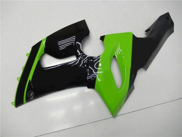 Carena Moto Kawasaki ZX6R 2005-2006 - Verde Nero Lucido