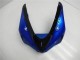 Kit Carena Moto Kawasaki ZX6R 2005-2006 - Blu Nero Lucido