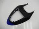 Kit Carena Moto Kawasaki ZX6R 2005-2006 - Blu Nero Lucido