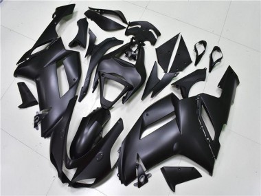 Carena Moto Kawasaki ZX6R 2007-2008 - Nero Opaco Fabbrica