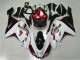 Carena Moto Kawasaki ZX6R 2007-2008 - Bianco Nero Rosso