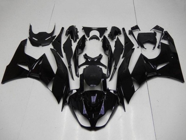 Carena Moto Kawasaki ZX6R 2009-2012 - Nero Lucido
