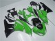 Kit Carena Moto Kawasaki ZX6R 2009-2012 - Verde Nero Lucido