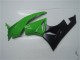 Kit Carena Moto Kawasaki ZX6R 2009-2012 - Verde Nero Lucido