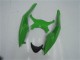 Kit Carena Moto Kawasaki ZX6R 2009-2012 - Verde Nero Lucido