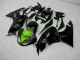 Carena Moto Kawasaki ZX6R 2009-2012 - Nero Lucido Verde