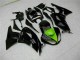 Carena Moto Kawasaki ZX6R 2009-2012 - Nero Lucido Verde