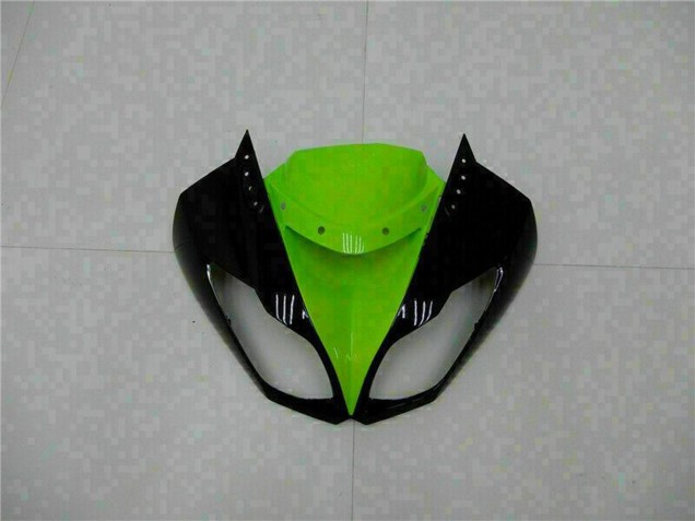 Carena Moto Kawasaki ZX6R 2009-2012 - Nero Lucido Verde