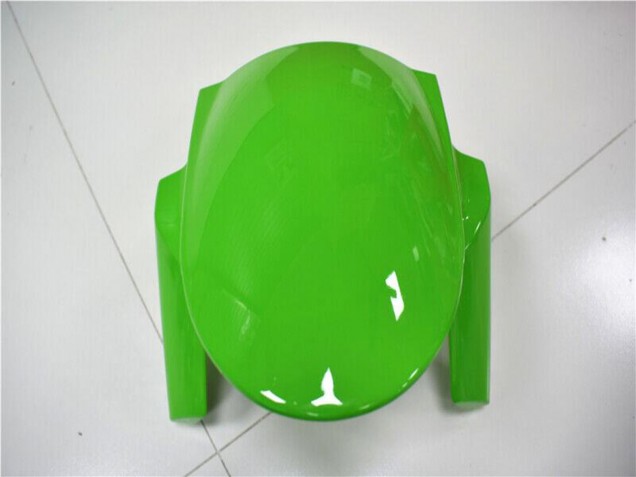 Carena Moto Kawasaki ZX6R 2013-2018 - Verde Bianco Nero Lucido