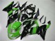 Kit Carena Moto ABS Kawasaki ZX6R 2013-2018 - Verde Nero Lucido