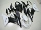 Carena ABS Kawasaki ZX6R 2013-2018 - Bianco Nero Opaco