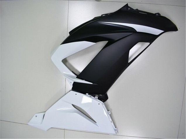 Carena ABS Kawasaki ZX6R 2013-2018 - Bianco Nero Opaco