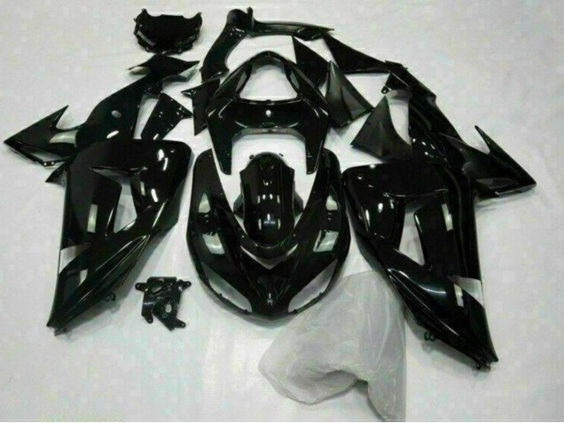 Carena Moto Kawasaki ZX10R 2006-2007 - Nero Lucido