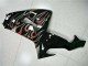 Kit Carena Moto Kawasaki ZX10R 2006-2007 - Nero Lucido Rosso Fiamma