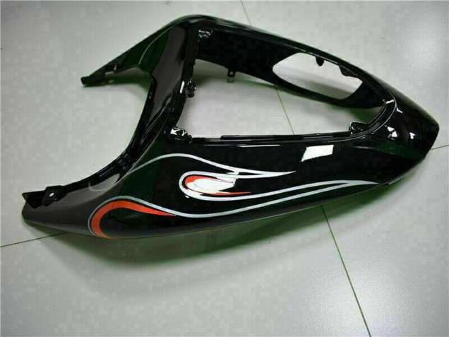 Kit Carena Moto Kawasaki ZX10R 2006-2007 - Nero Lucido Rosso Fiamma