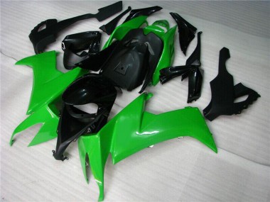 Kit Carena Moto Kawasaki ZX10R 2008-2010 - Verde Nero Fabbrica