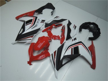Carena Moto Kawasaki Ninja 300 EX300R 2013-2024 - Bianco Rosso Nero Fabbrica